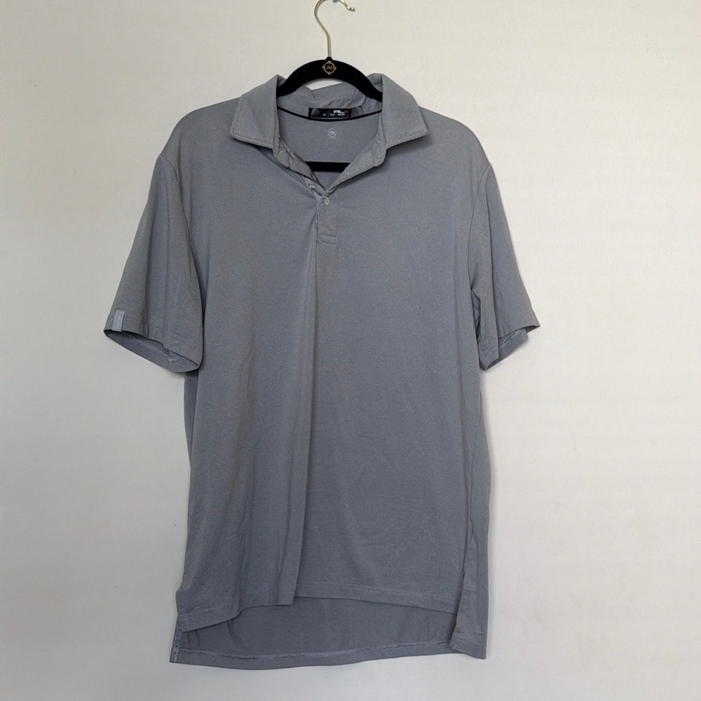 RLX Ralph Lauren moisture wicking shirt active polo mens Medium performance